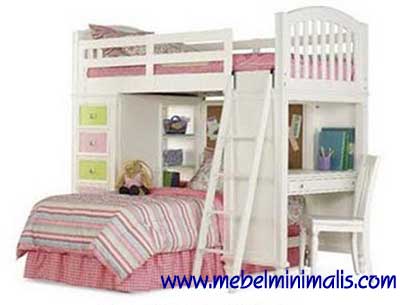 Tempat Tidur Minimalis Anak lengkap